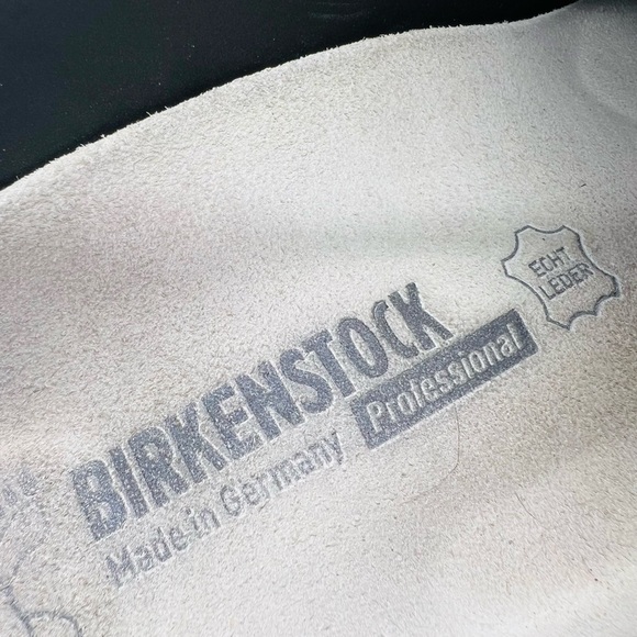 Birkenstock Unisex Black Steel Toe Clogs M8 or W10 main image 12